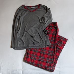 Charter Club plaid pajama set
